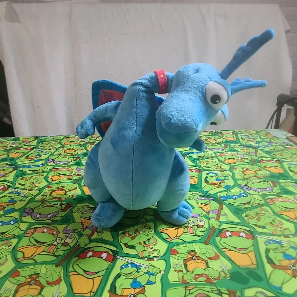 Disney Just Play Doc McStuffins Stuffy Blue Dragon Talking Plush 14